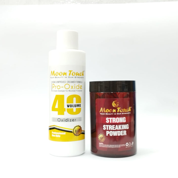 Hair Streaking Set (Volume 40+Streaking Powder) - Moon Touch
