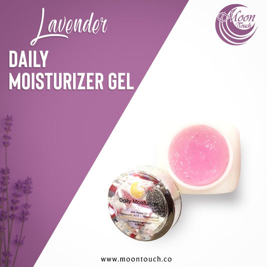 Lavender Daily Moisturizer Gel (approx. 20g only) - Moon Touch