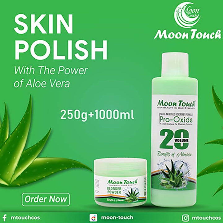 Aloa Vera Skin Polisher (Volume+Blonder) - Moon Touch