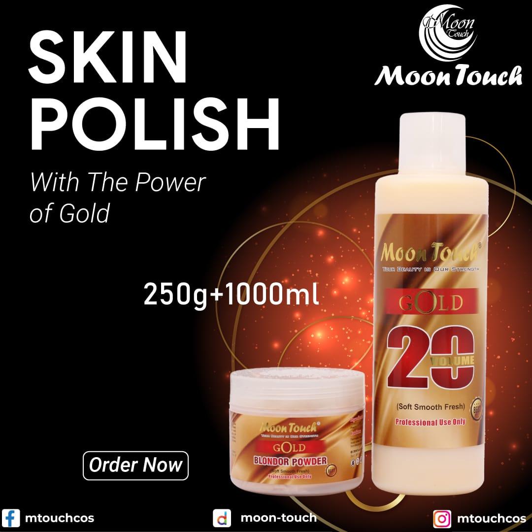 Gold Skin Polisher (Volume+Blonder) - Moon Touch