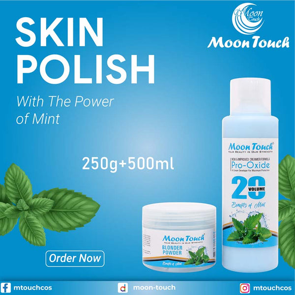 Aqua Mint Skin Polisher (Volume+Blonder) - Moon Touch