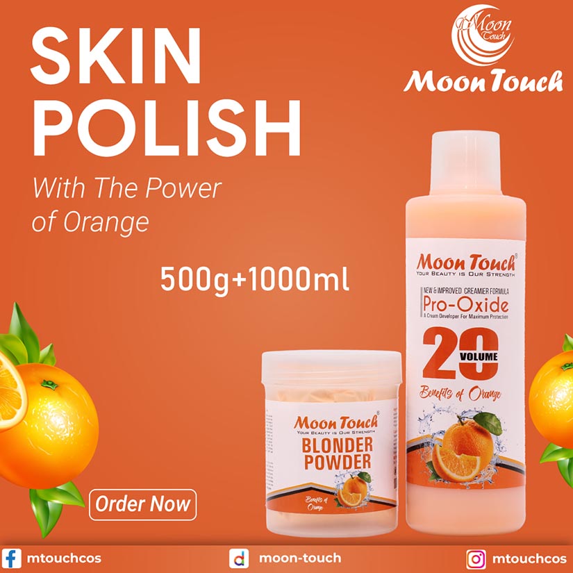 Orange Skin Polisher (Volume+Blonder) - Moon Touch