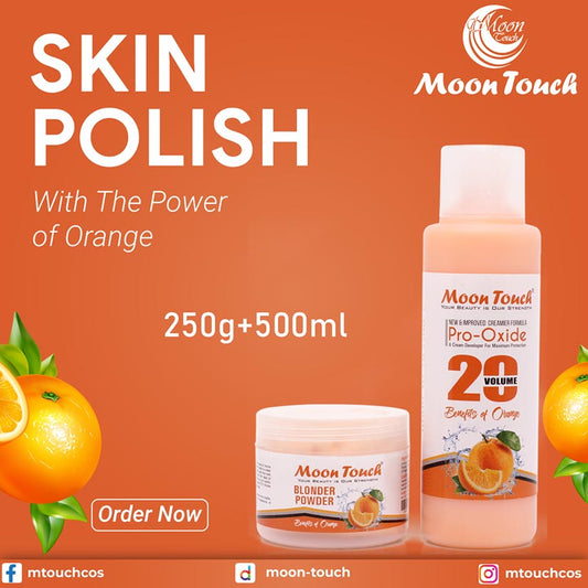 Orange Skin Polisher (Volume+Blonder) - Moon Touch