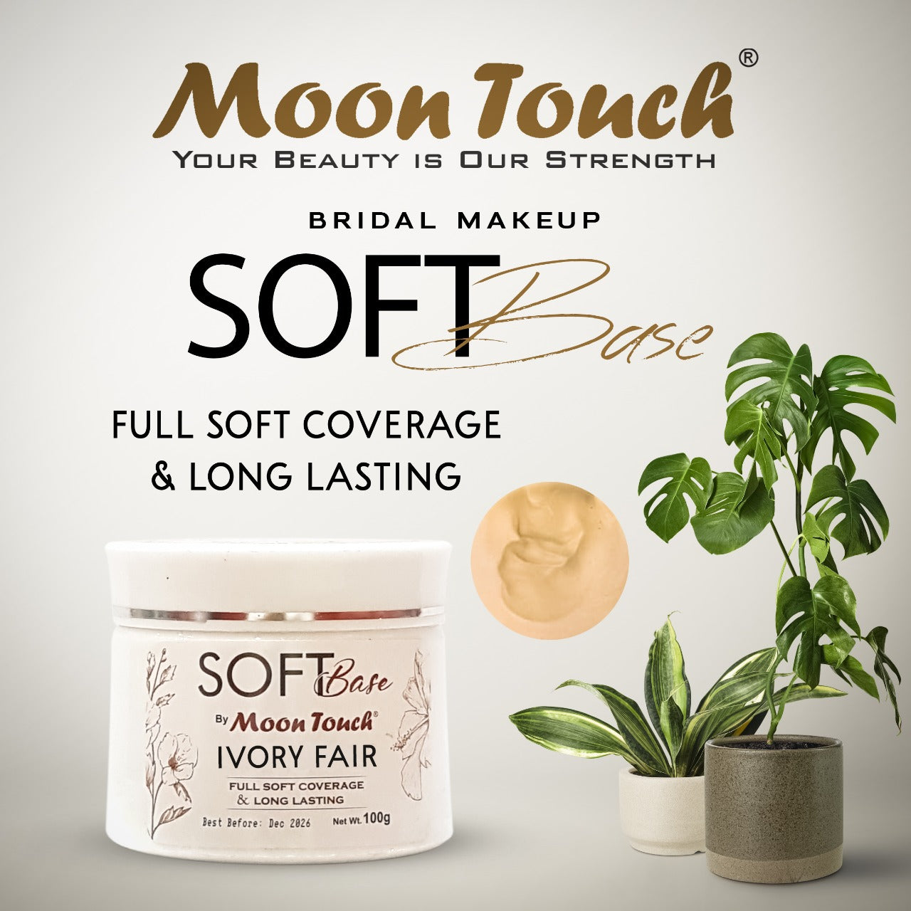 Bridal Soft Base (100gm) - Moon Touch