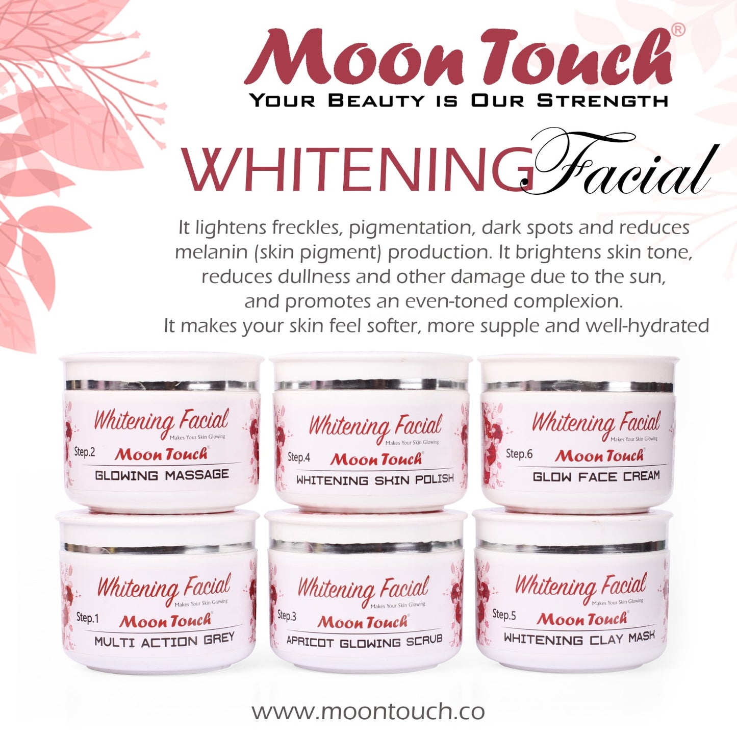 Whitening Facial (250g) - Moon Touch