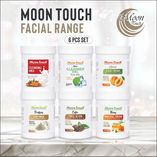 Moon Touch Facial Range 6Pcs - Moon Touch