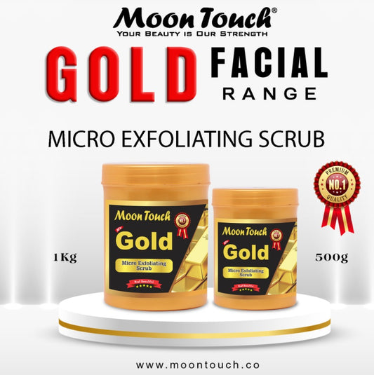 24k Gold Micro Exfoliating Scrub - Moon Touch
