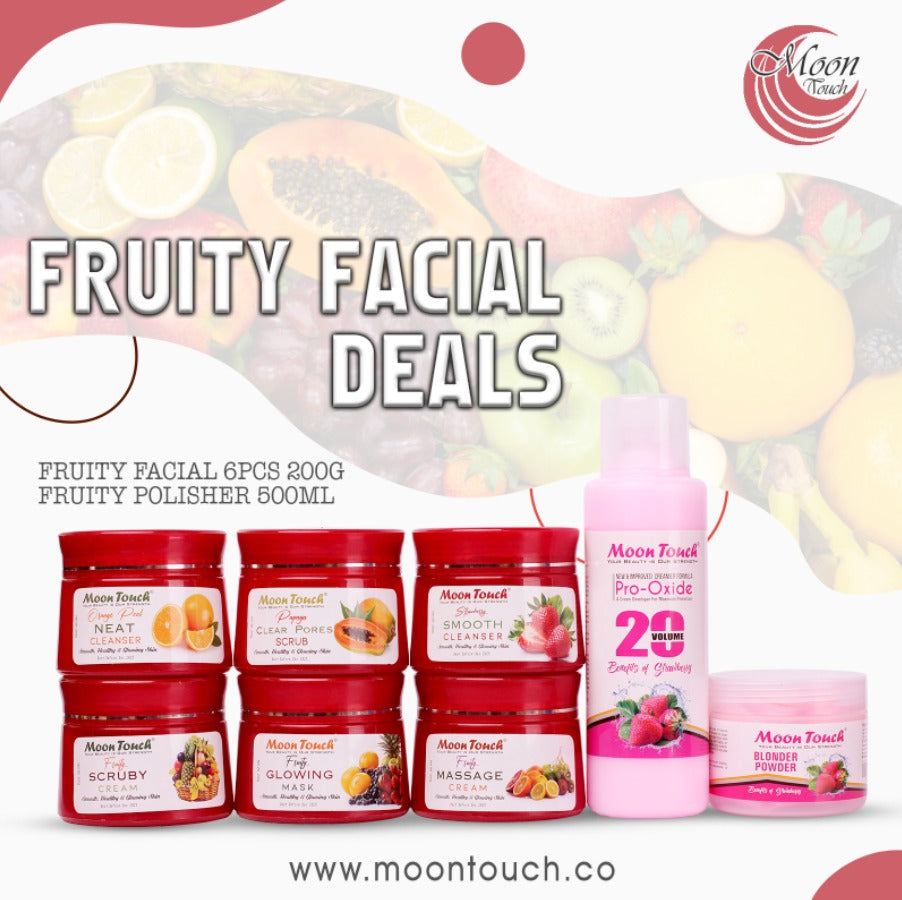 Fruity Facial + Skin Polish 500ml - Moon Touch