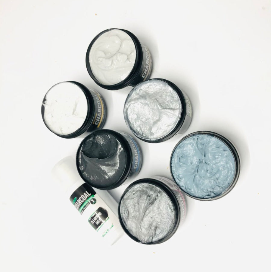 Charcoal Facial 50ml (7 items set) - Moon Touch