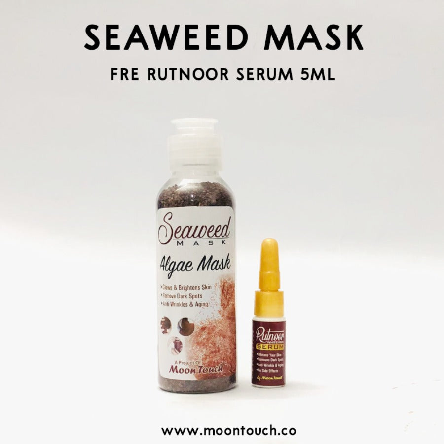 Seaweed Mask + Free Rutnoor Serum 5ml - Moon Touch