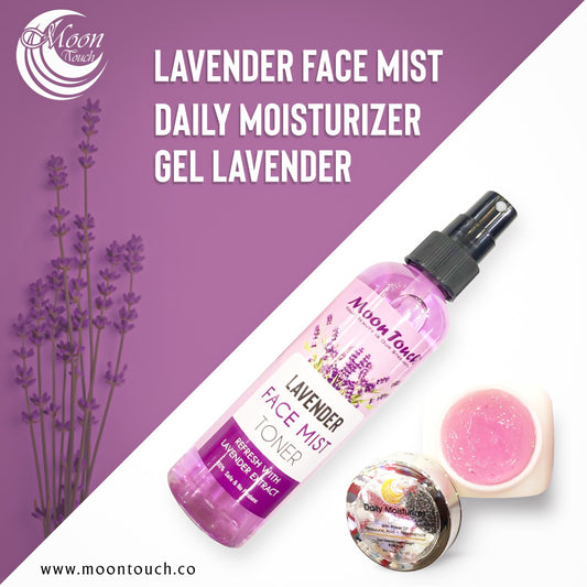 Lavender Deal (Face Mist + Moisturizer Gel) - Moon Touch